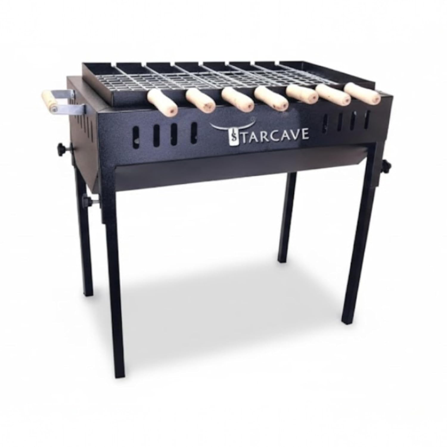 Barbeque Grill with 7 Skewers
